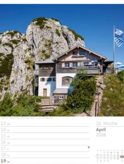 Ackermann Kunstverlag Wochenkalender*Malerisches Deutschland Wochenplaner Kalender 2026