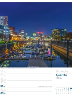 Ackermann Kunstverlag Wochenkalender*Malerisches Deutschland Wochenplaner Kalender 2026