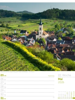 Ackermann Kunstverlag Wochenkalender*Malerisches Deutschland Wochenplaner Kalender 2026