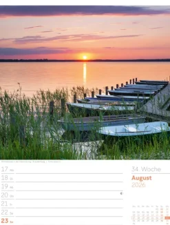 Ackermann Kunstverlag Wochenkalender*Malerisches Deutschland Wochenplaner Kalender 2026