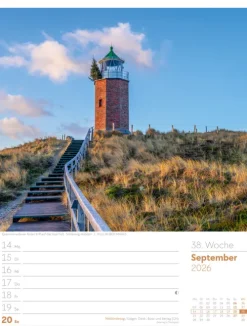 Ackermann Kunstverlag Wochenkalender*Malerisches Deutschland Wochenplaner Kalender 2026