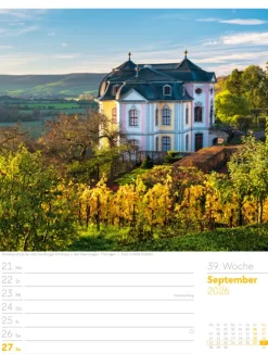 Ackermann Kunstverlag Wochenkalender*Malerisches Deutschland Wochenplaner Kalender 2026