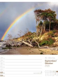 Ackermann Kunstverlag Wochenkalender*Malerisches Deutschland Wochenplaner Kalender 2026