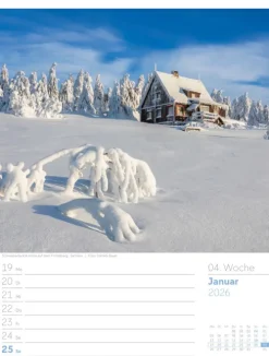 Ackermann Kunstverlag Wochenkalender*Malerisches Deutschland Wochenplaner Kalender 2026