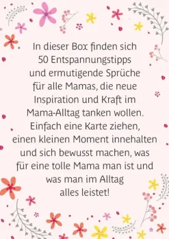 Ars Edition GmbH Lebensfreude-Mamamantras. Entspannung für Alltagsheldinnen