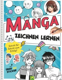 Kinder Schwager und Steinlein Artbooks & Handbücher|Für Kinder - Kodomo-Manga Zeichnen lernen I Schritt-für-Schritt-Anleitung