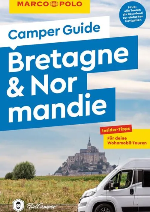 Mairdumont Reiseführer|Camping*MARCO POLO Camper Guide Bretagne & Normandie