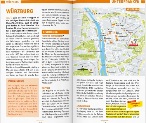 Mairdumont Reiseführer*MARCO POLO Reiseführer Franken, Nürnberg, Würzburg, Bamberg