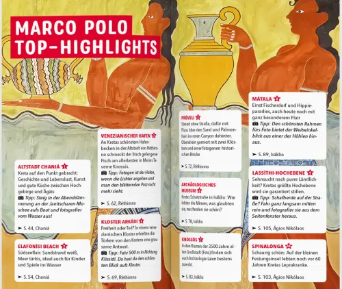 Mairdumont Reiseführer*MARCO POLO Reiseführer Kreta