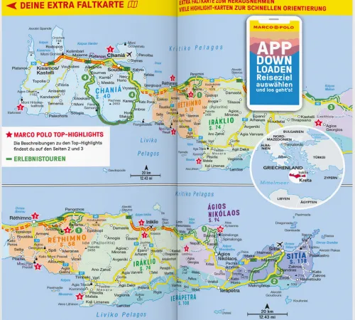 Mairdumont Reiseführer*MARCO POLO Reiseführer Kreta