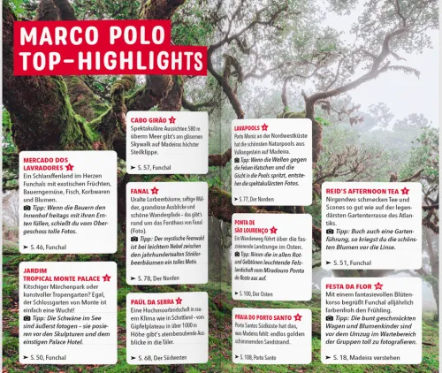 Mairdumont Reiseführer*MARCO POLO Reiseführer Madeira, Porto Santo