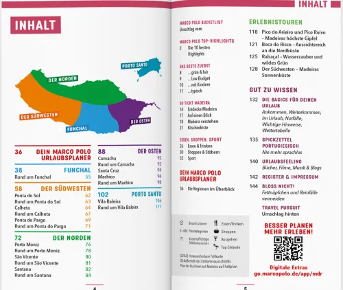 Mairdumont Reiseführer*MARCO POLO Reiseführer Madeira, Porto Santo