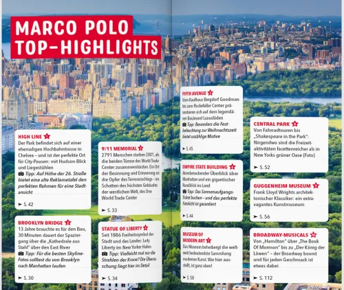 Mairdumont Reiseführer*MARCO POLO Reiseführer New York