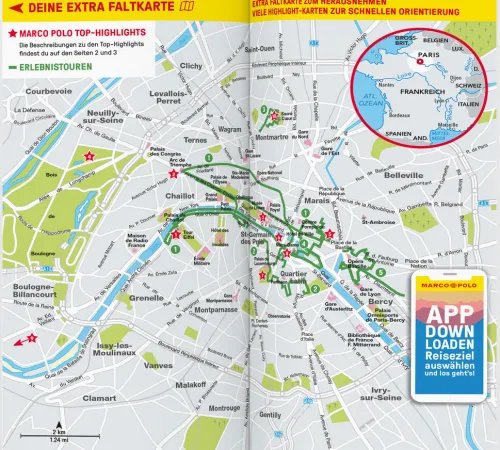 Mairdumont Reiseführer*MARCO POLO Reiseführer Paris