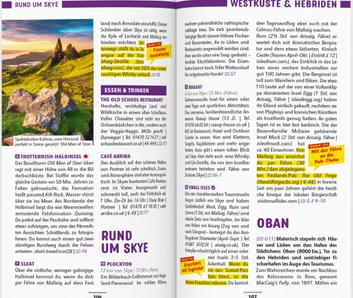 Mairdumont Reiseführer*MARCO POLO Reiseführer Schottland