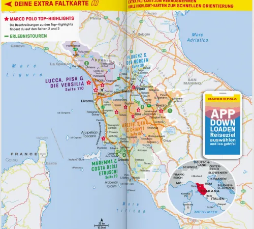 MARCO POLO Reiseführer Toskana*Mairdumont New