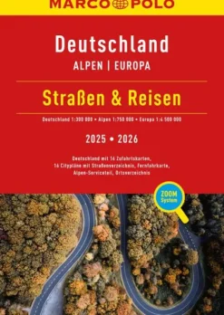 MARCO POLO Straßen & Reisen 2025/2026 Deutschland 1:300.000*Mairdumont New