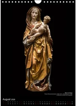 Maria - Mutter Gottes (Wandkalender 2026 DIN A4 hoch), Monatskalender*Calvendo Discount