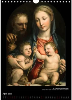 Maria - Mutter Gottes (Wandkalender 2026 DIN A4 hoch), Monatskalender*Calvendo Discount