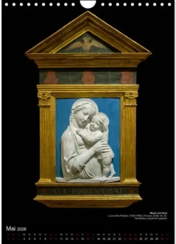 Maria - Mutter Gottes (Wandkalender 2026 DIN A4 hoch), Monatskalender*Calvendo Discount