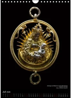 Maria - Mutter Gottes (Wandkalender 2026 DIN A4 hoch), Monatskalender*Calvendo Discount