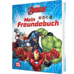 Nelson Verlag Freundebücher-Marvel Avengers: Mein Freundebuch
