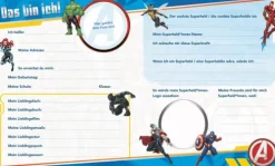 Nelson Verlag Freundebücher-Marvel Avengers: Mein Freundebuch