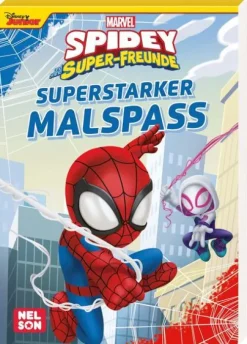 Nelson Verlag Artbooks & Handbücher*MARVEL Spidey und seine Super-Freunde: Superstarker Malspaß