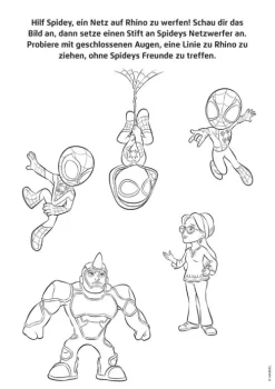 Nelson Verlag Artbooks & Handbücher*MARVEL Spidey und seine Super-Freunde: Superstarker Malspaß