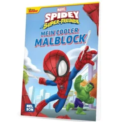 MARVEL Spidey und seine Super-Freunde: Mein cooler Malblock*Nelson Verlag Outlet
