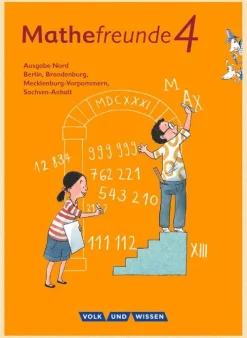 Volk u. Wissen Vlg GmbH Nach Schulform·Grundschule|Nach Schulform·Förderschule*Mathefreunde 4. Schuljahr - Nord - Schülerbuch mit Kartonbeilagen