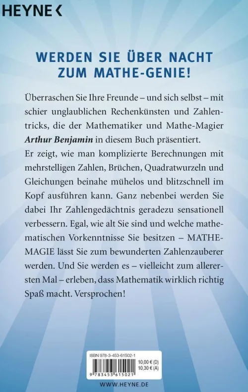 Heyne Taschenbuch Mathematik*Mathe-Magie