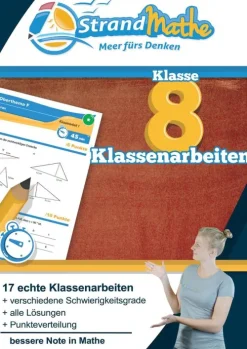 StrandMathe Mittlere Reife·Mathematik-Mathematik Klassenarbeitstrainer Klasse 8 -