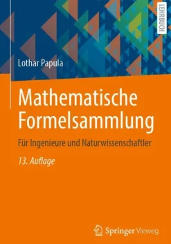 Springer-Verlag GmbH Wirtschaft|Technik-Mathematische Formelsammlung