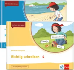 Klett Ernst /Schulbuch Nach Bundesländern·Thüringen|Nach Bundesländern·Sachsen*Mein Anoki-Übungsheft - Paket Richtig schreiben / Richtig rechnen 4