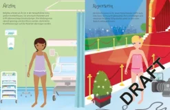 Usborne Verlag Stickerhefte*Mein Anziehpuppen-Stickerbuch: Traumberufe