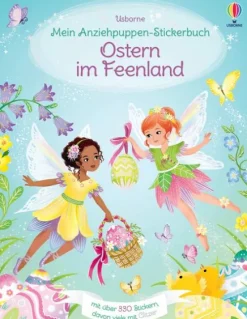 Mein Anziehpuppen-Stickerbuch: Ostern im Feenland*Usborne Verlag New