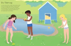 Usborne Verlag Stickerhefte-Mein Anziehpuppen-Stickerbuch: Haustiere