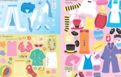 Usborne Verlag Stickerhefte-Mein Anziehpuppen-Stickerbuch: Kostüme