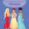 Mein Anziehpuppen-Stickerbuch: Filmstars*Usborne Verlag Clearance