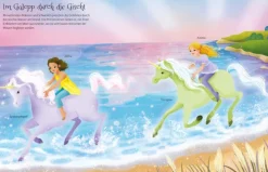 Usborne Verlag Stickerhefte*Mein Anziehpuppen-Stickerbuch: Prinzessinnen im Einhornland