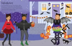 Usborne Verlag Stickerhefte-Mein Anziehpuppen-Stickerbuch: Halloween