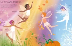 Usborne Verlag Stickerhefte-Mein Anziehpuppen-Stickerbuch: Feen-Ballett