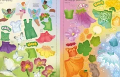 Usborne Verlag Stickerhefte-Mein Anziehpuppen-Stickerbuch: Feen-Ballett