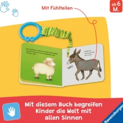 Ravensburger Verlag 0-3 Jahre*Mein erstes Buggybuch: Fühl mal! Lieblingstiere