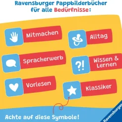 Kinder Ravensburger Verlag 0-3 Jahre-Mein erstes Magnetbuch - Was fährt wo? Fahrzeuge