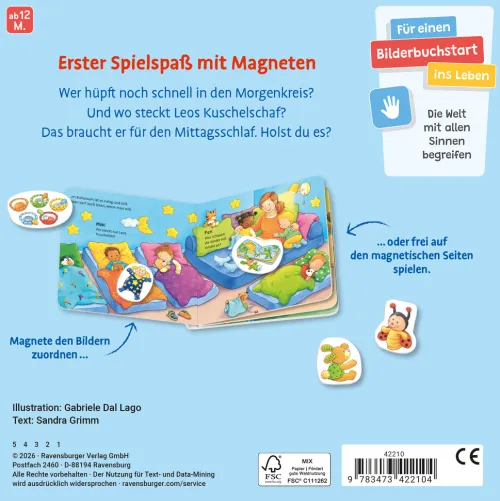 Mein erstes Magnetbuch - Was machen wir in der Kita?*Ravensburger Verlag Sale