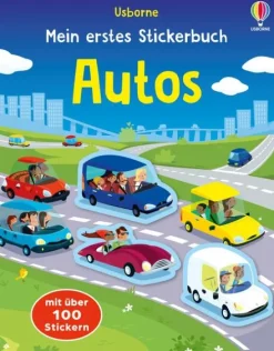 Usborne Verlag Stickerhefte-Mein erstes Stickerbuch: Autos