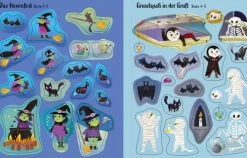 Usborne Verlag Stickerhefte*Mein erstes Stickerbuch: Hexen, Vampire, Monster