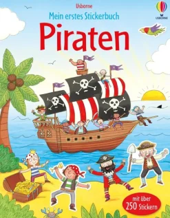 Usborne Verlag Stickerhefte*Mein erstes Stickerbuch: Piraten